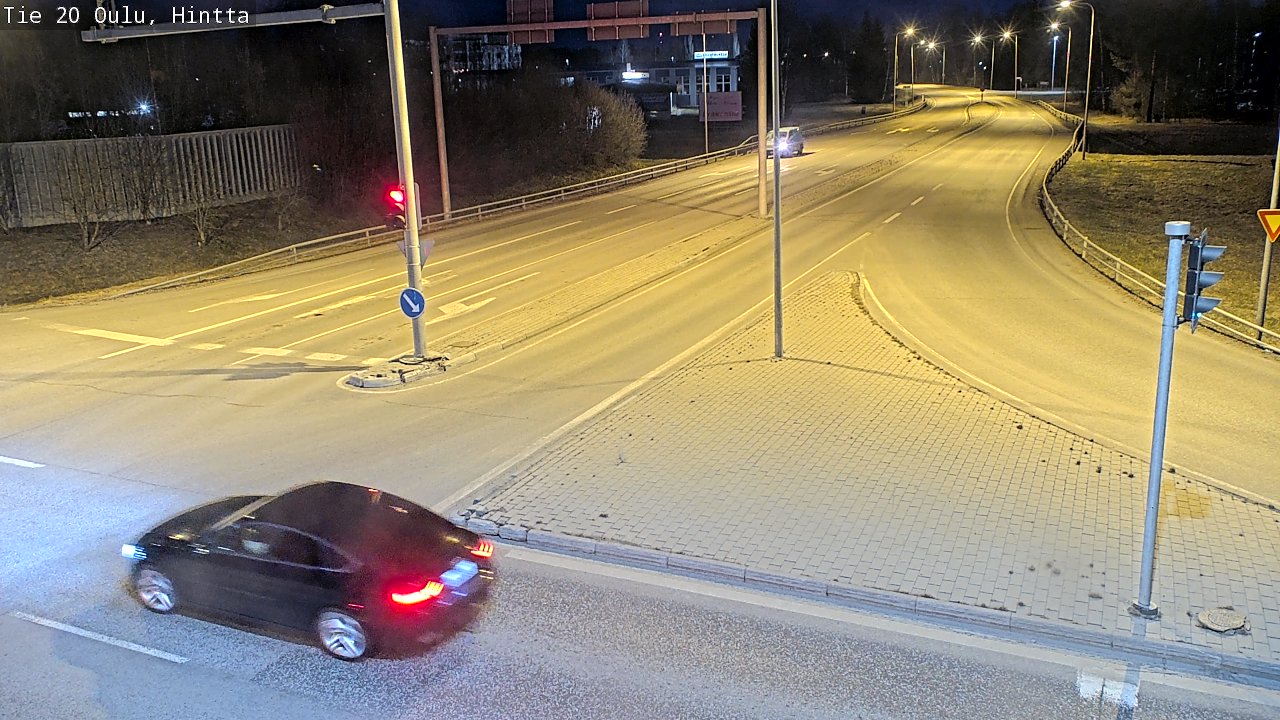 Weather Camera Image Road 20 Oulu, Hintta, Oulu, Pohjois-Pohjanmaa