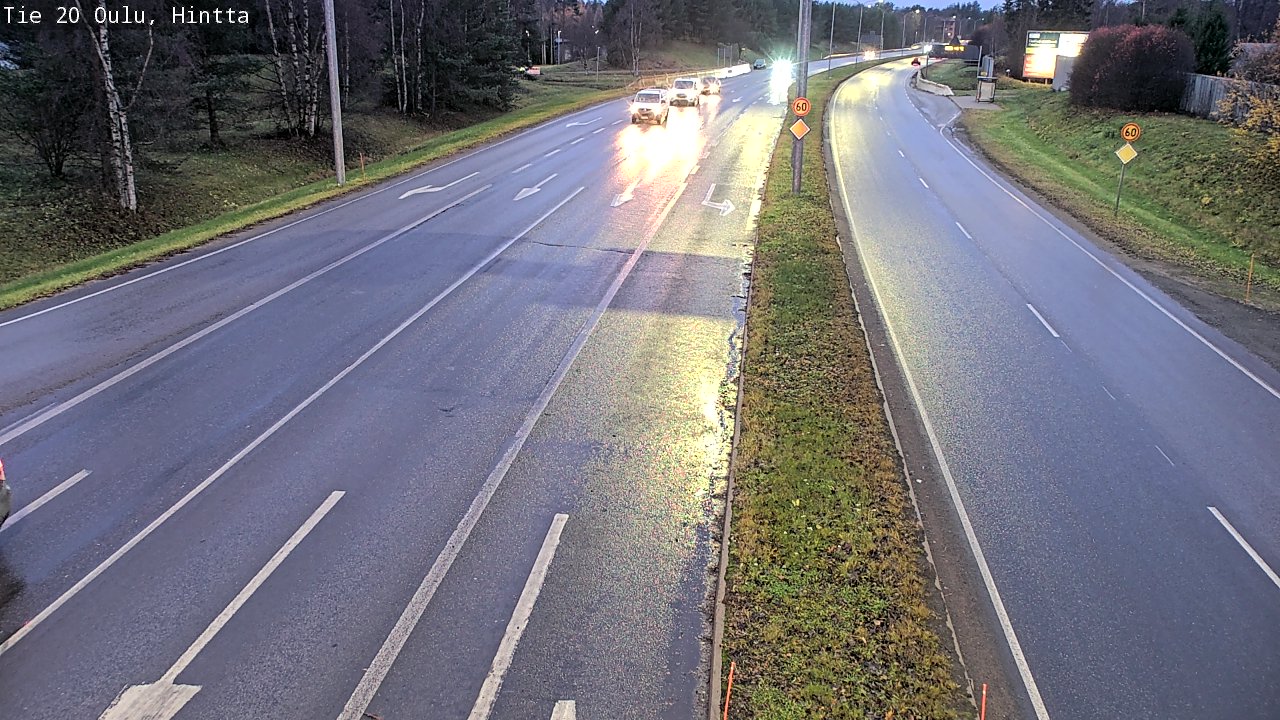 Kelikamerat Kuva Tie 20 Oulu, Hintta, Oulu, Pohjois-Pohjanmaa