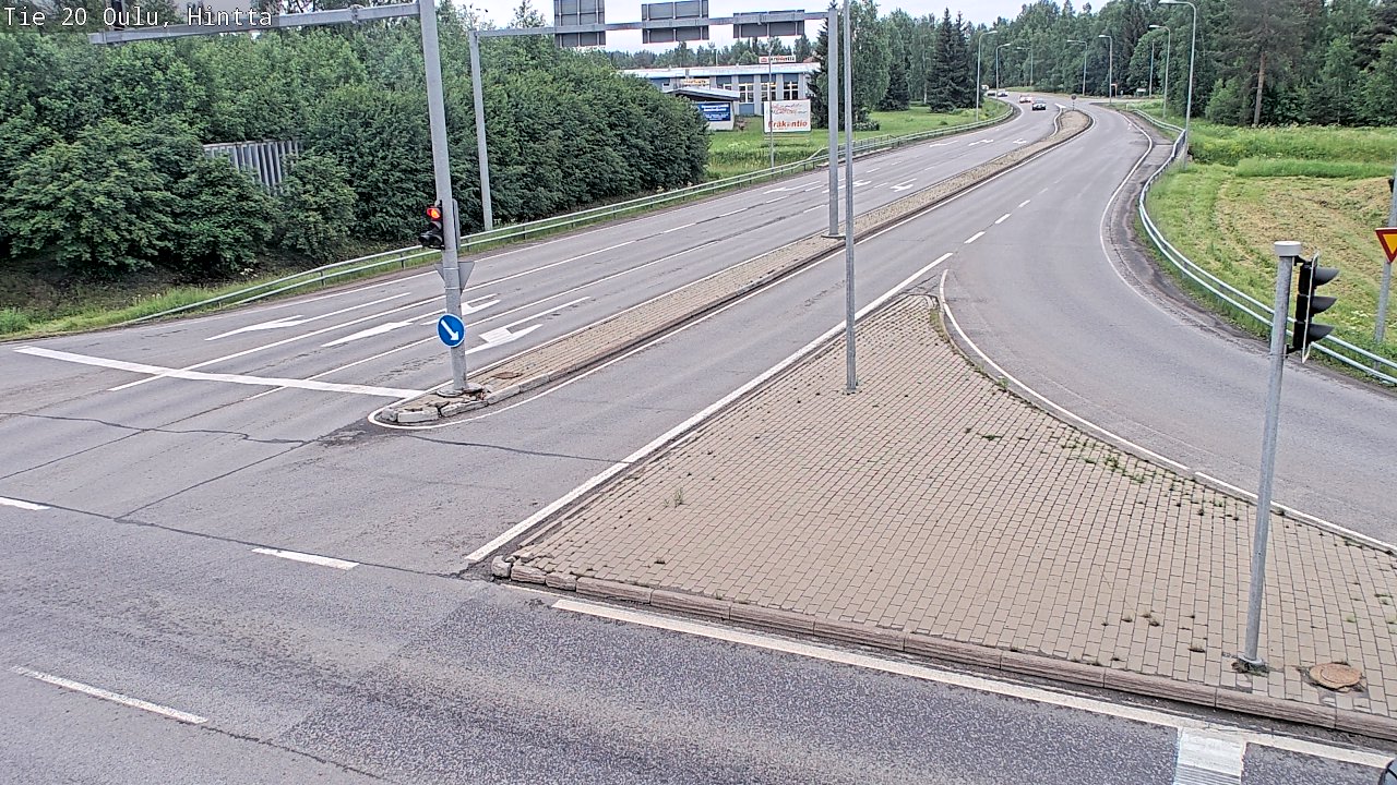 Kelikamerat Kuva Tie 20 Oulu, Hintta, Oulu, Pohjois-Pohjanmaa