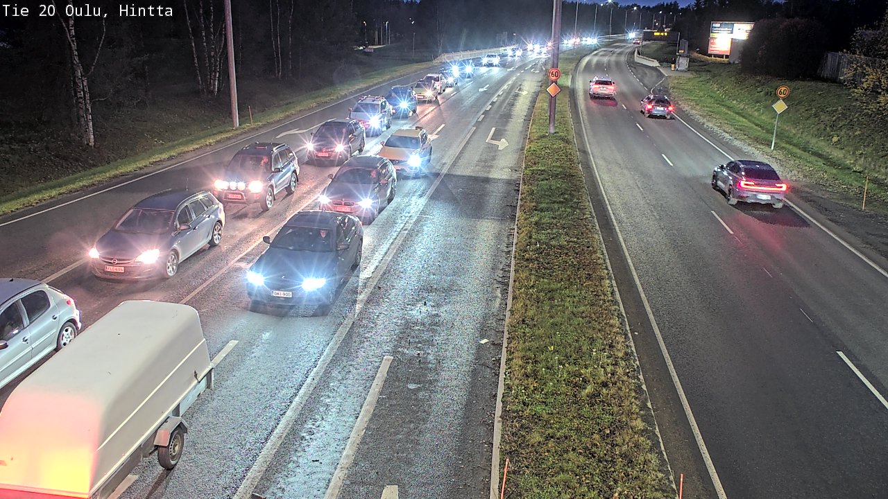 Kelikamerat Kuva Tie 20 Oulu, Hintta, Oulu, Pohjois-Pohjanmaa