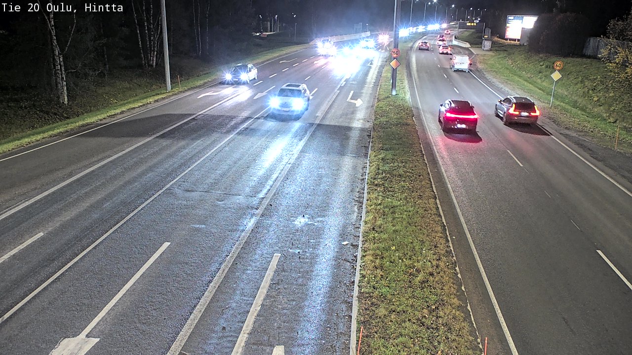 Kelikamerat Kuva Tie 20 Oulu, Hintta, Oulu, Pohjois-Pohjanmaa