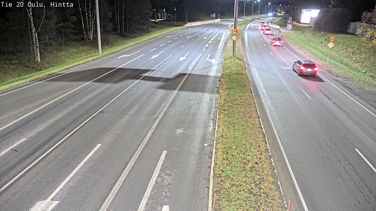 Kelikamerat Kuva Tie 20 Oulu, Hintta, Oulu, Pohjois-Pohjanmaa