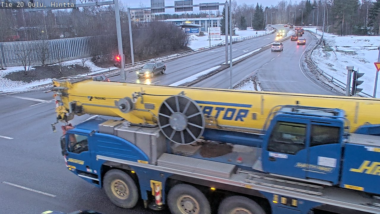 Kelikamerat Kuva Tie 20 Oulu, Hintta, Oulu, Pohjois-Pohjanmaa