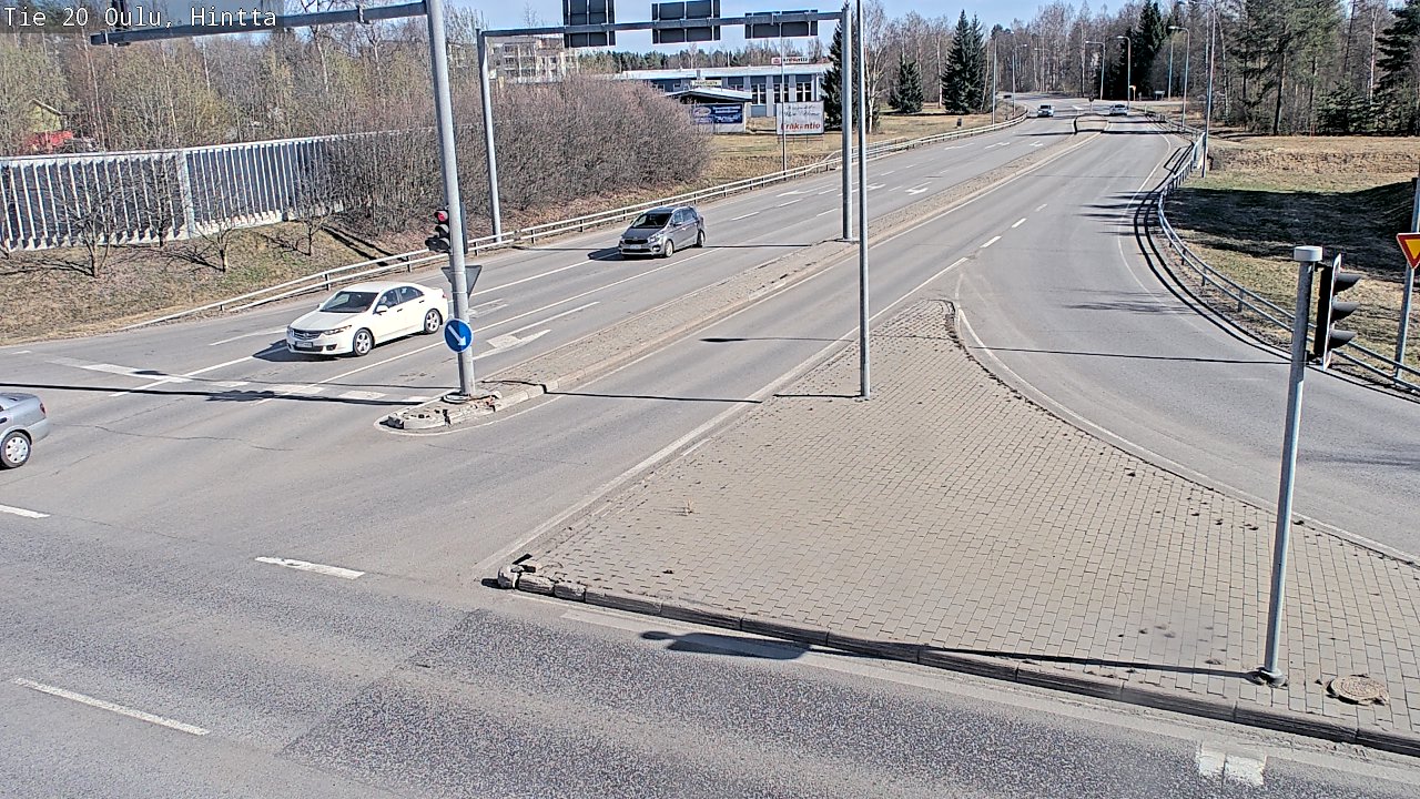 Kelikamerat Kuva Tie 20 Oulu, Hintta, Oulu, Pohjois-Pohjanmaa