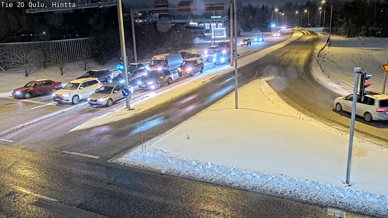 Kelikamerat Kuva Tie 20 Oulu, Hintta, Oulu, Pohjois-Pohjanmaa