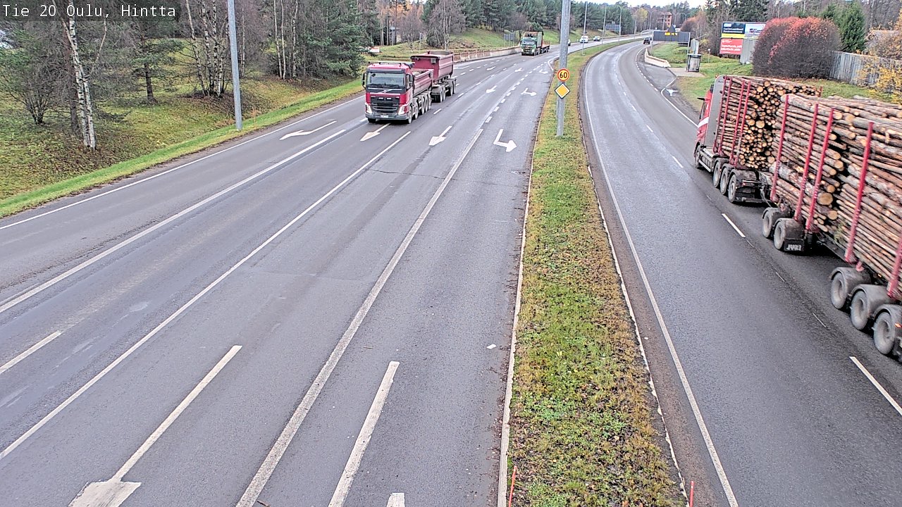 Kelikamerat Kuva Tie 20 Oulu, Hintta, Oulu, Pohjois-Pohjanmaa