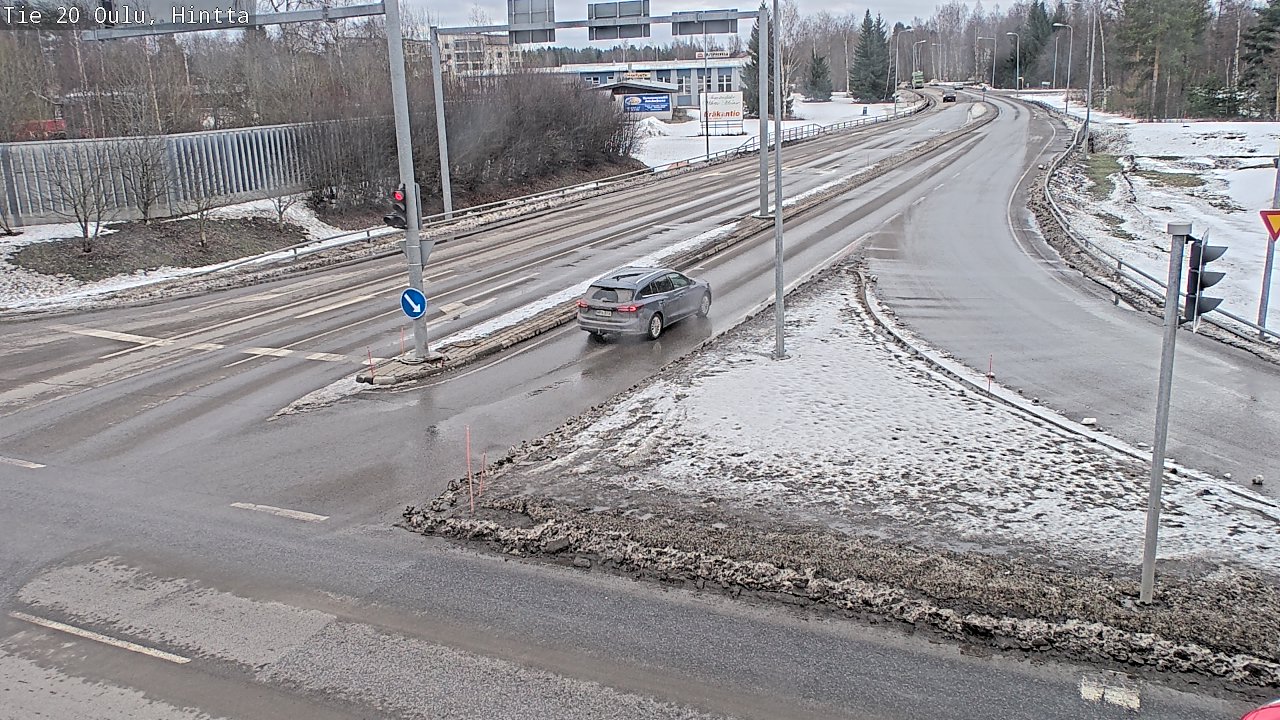Weather Camera Image Road 20 Oulu, Hintta, Oulu, Pohjois-Pohjanmaa