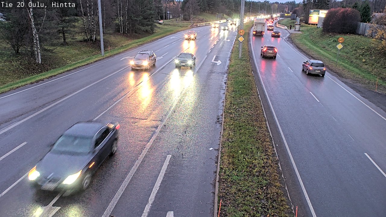 Kelikamerat Kuva Tie 20 Oulu, Hintta, Oulu, Pohjois-Pohjanmaa