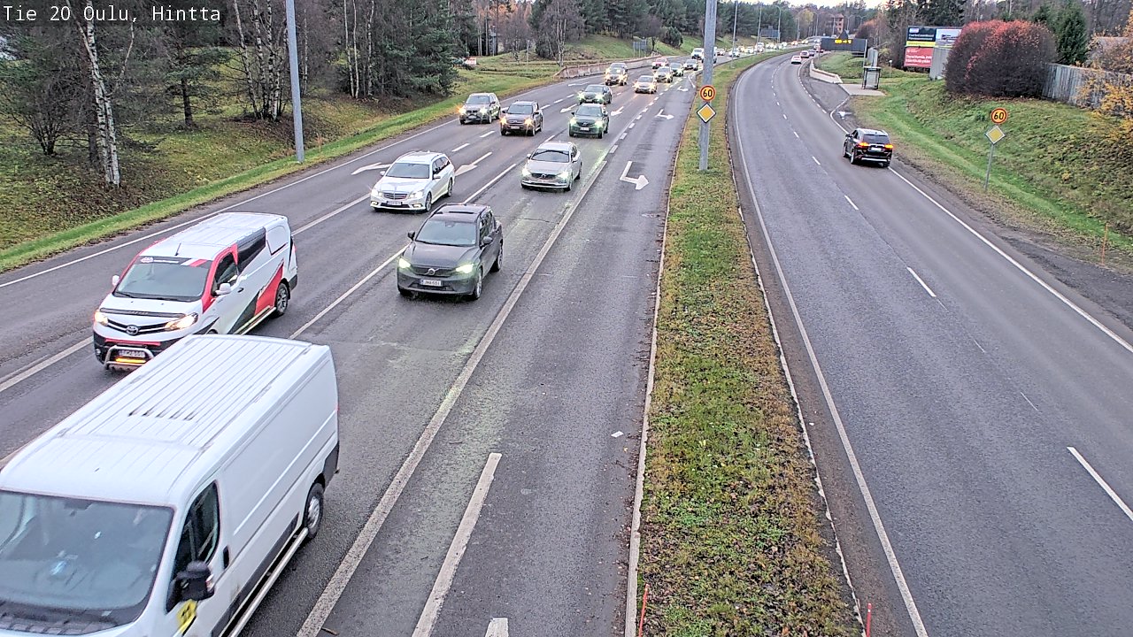 Kelikamerat Kuva Tie 20 Oulu, Hintta, Oulu, Pohjois-Pohjanmaa