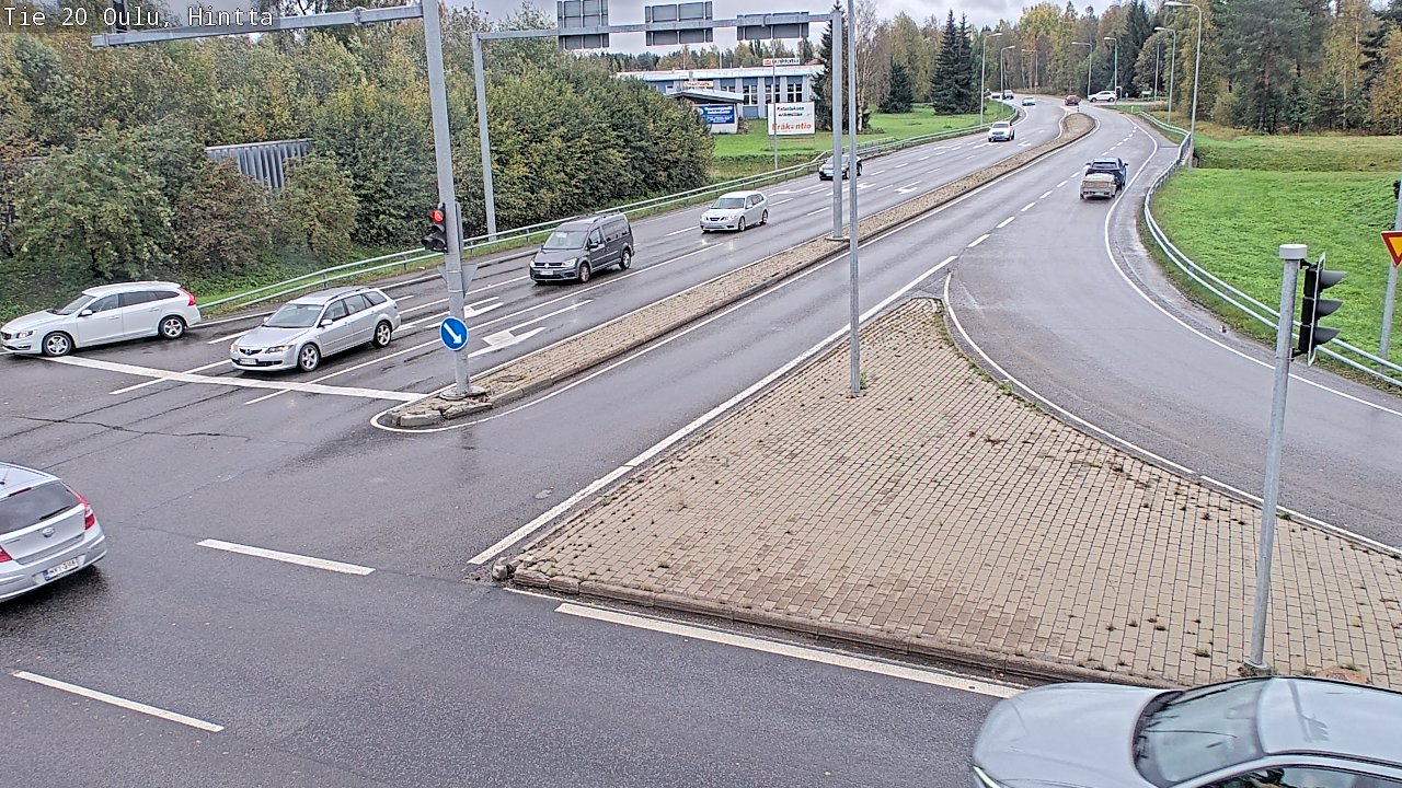 Weather Camera Image Road 20 Oulu, Hintta, Oulu, Pohjois-Pohjanmaa