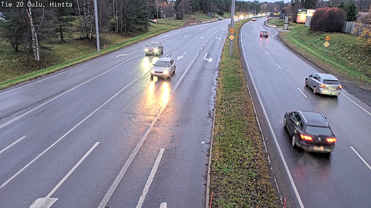 Kelikamerat Kuva Tie 20 Oulu, Hintta, Oulu, Pohjois-Pohjanmaa