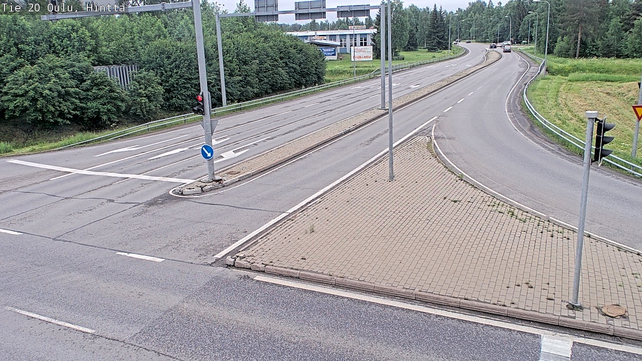 Kelikamerat Kuva Tie 20 Oulu, Hintta, Oulu, Pohjois-Pohjanmaa