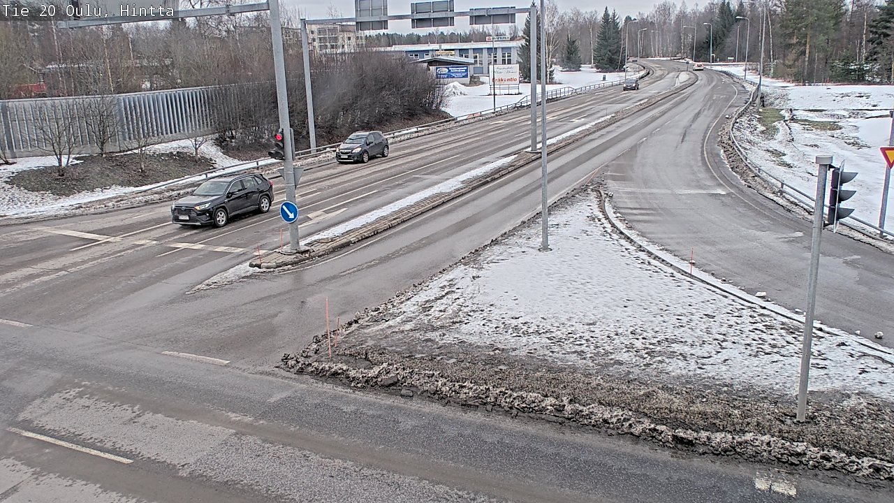 Weather Camera Image Road 20 Oulu, Hintta, Oulu, Pohjois-Pohjanmaa