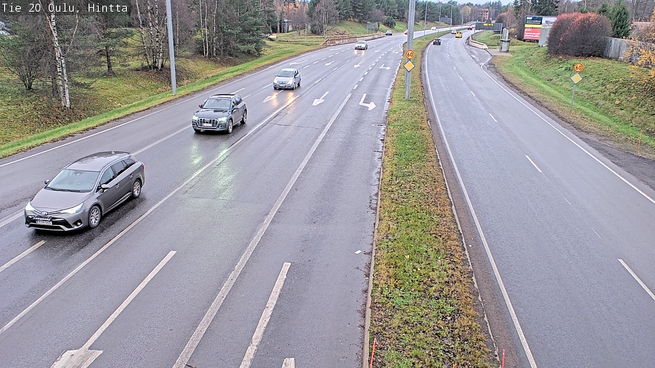 Kelikamerat Kuva Tie 20 Oulu, Hintta, Oulu, Pohjois-Pohjanmaa