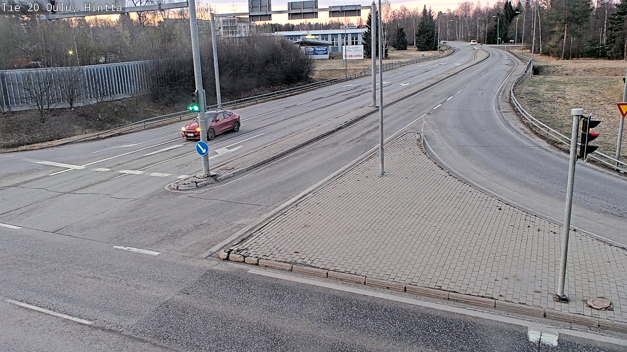 Kelikamerat Kuva Tie 20 Oulu, Hintta, Oulu, Pohjois-Pohjanmaa