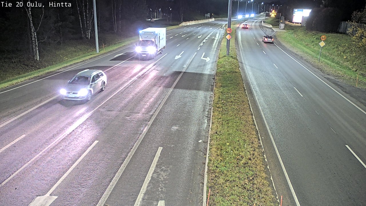 Kelikamerat Kuva Tie 20 Oulu, Hintta, Oulu, Pohjois-Pohjanmaa