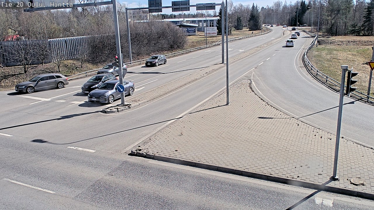Kelikamerat Kuva Tie 20 Oulu, Hintta, Oulu, Pohjois-Pohjanmaa