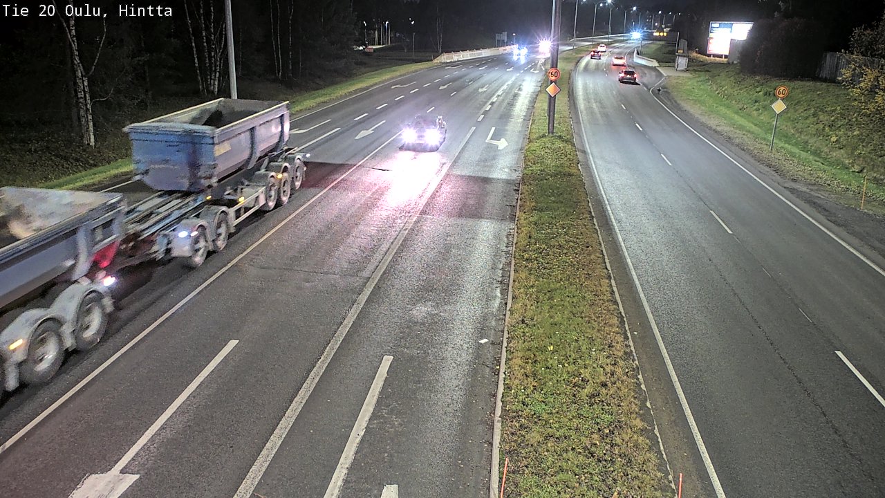 Kelikamerat Kuva Tie 20 Oulu, Hintta, Oulu, Pohjois-Pohjanmaa