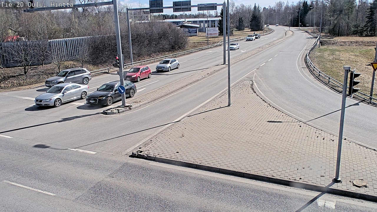 Kelikamerat Kuva Tie 20 Oulu, Hintta, Oulu, Pohjois-Pohjanmaa