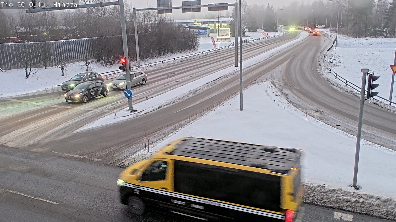 Weather Camera Image Road 20 Oulu, Hintta, Oulu, Pohjois-Pohjanmaa