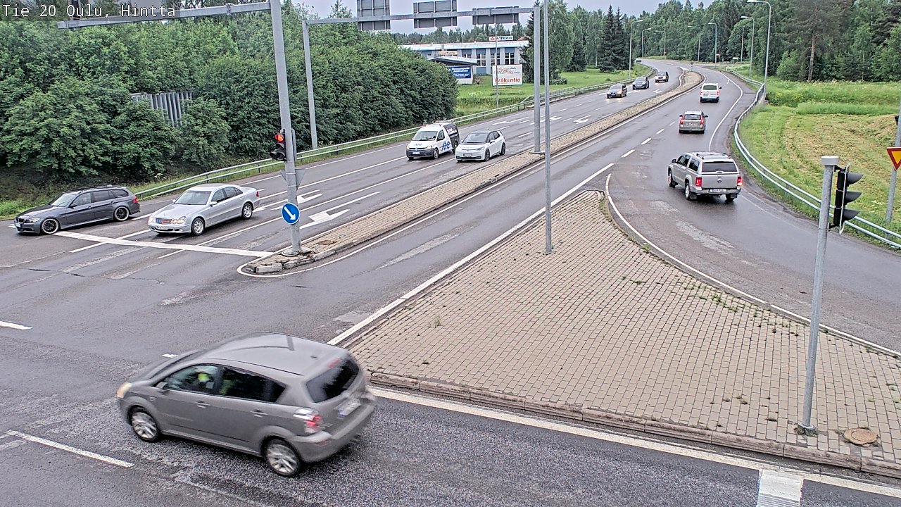 Weather Camera Image Road 20 Oulu, Hintta, Oulu, Pohjois-Pohjanmaa