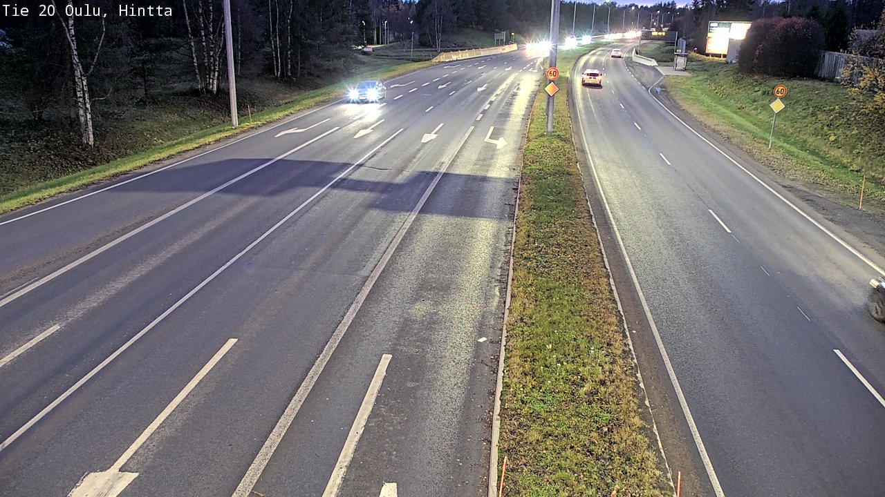 Kelikamerat Kuva Tie 20 Oulu, Hintta, Oulu, Pohjois-Pohjanmaa