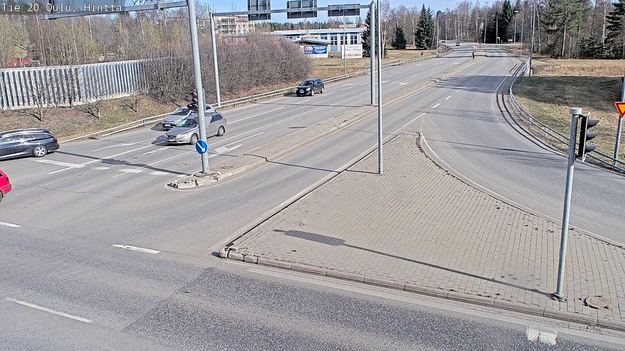 Kelikamerat Kuva Tie 20 Oulu, Hintta, Oulu, Pohjois-Pohjanmaa