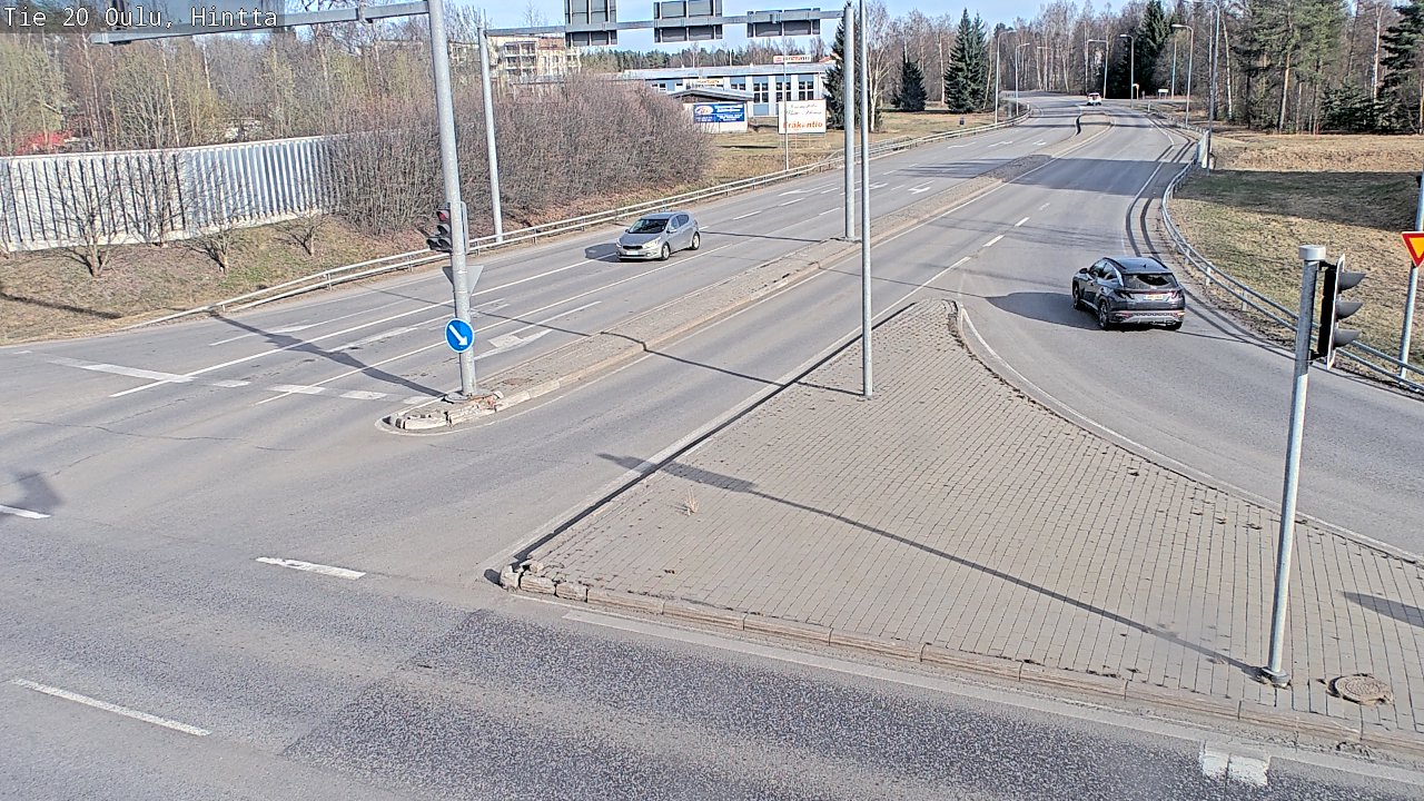 Kelikamerat Kuva Tie 20 Oulu, Hintta, Oulu, Pohjois-Pohjanmaa