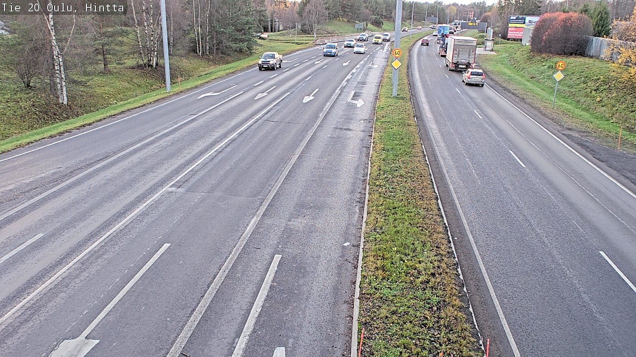 Kelikamerat Kuva Tie 20 Oulu, Hintta, Oulu, Pohjois-Pohjanmaa