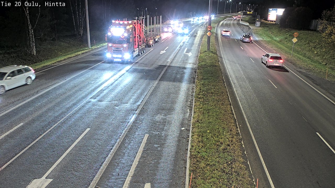 Kelikamerat Kuva Tie 20 Oulu, Hintta, Oulu, Pohjois-Pohjanmaa