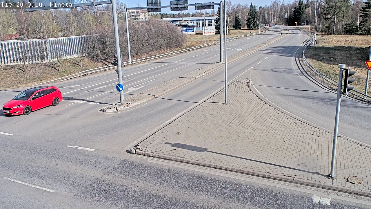 Kelikamerat Kuva Tie 20 Oulu, Hintta, Oulu, Pohjois-Pohjanmaa