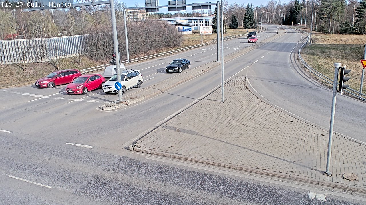 Kelikamerat Kuva Tie 20 Oulu, Hintta, Oulu, Pohjois-Pohjanmaa