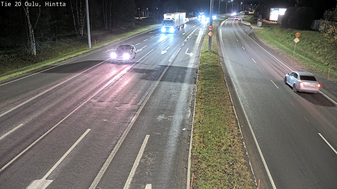 Kelikamerat Kuva Tie 20 Oulu, Hintta, Oulu, Pohjois-Pohjanmaa