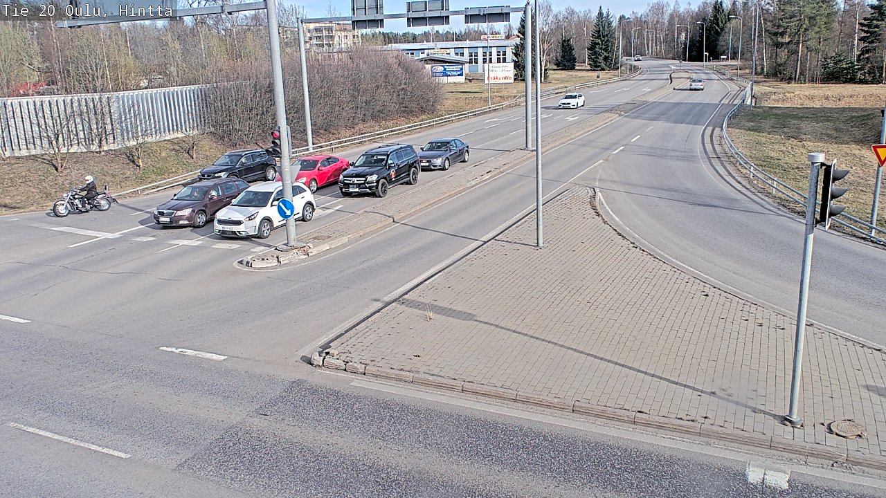 Kelikamerat Kuva Tie 20 Oulu, Hintta, Oulu, Pohjois-Pohjanmaa