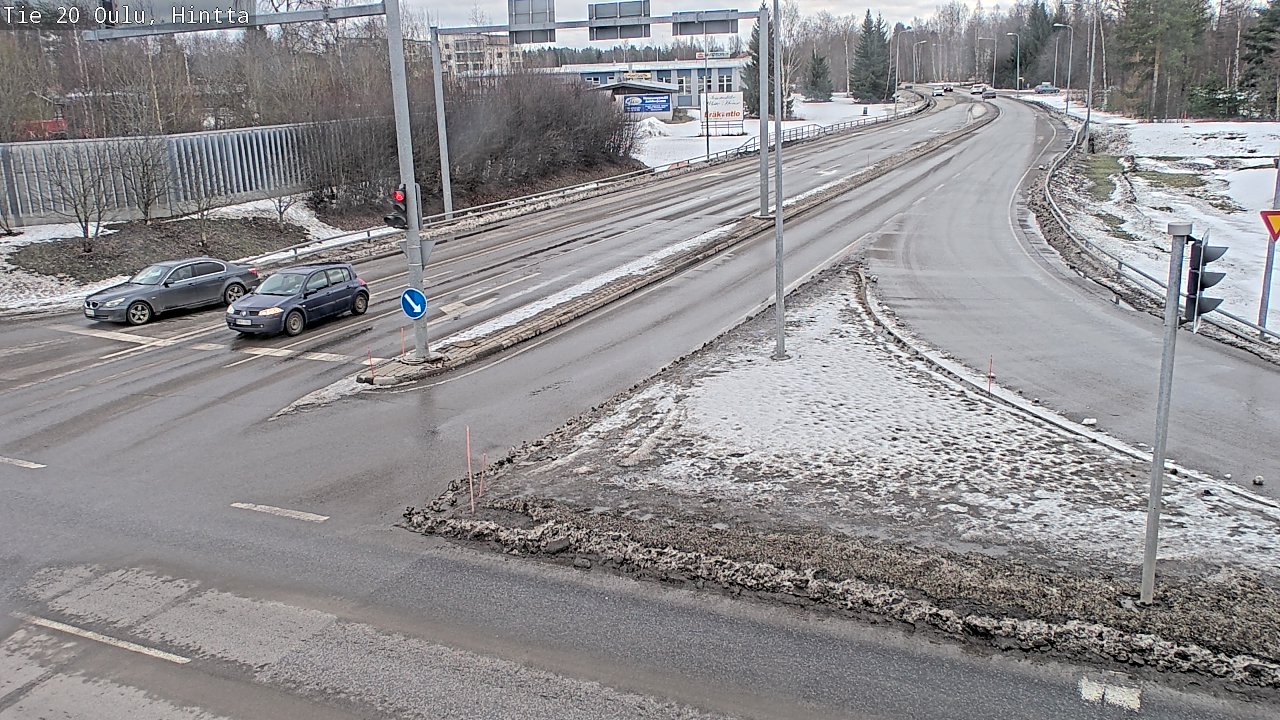 Weather Camera Image Road 20 Oulu, Hintta, Oulu, Pohjois-Pohjanmaa