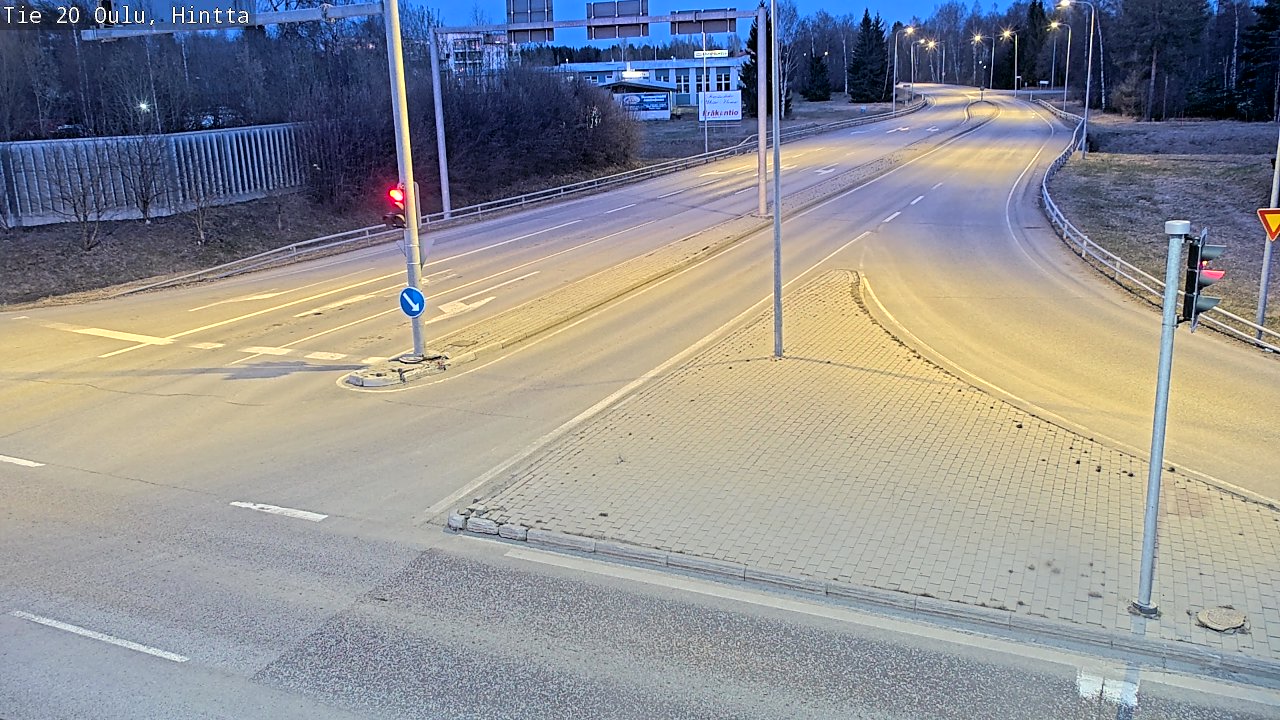 Kelikamerat Kuva Tie 20 Oulu, Hintta, Oulu, Pohjois-Pohjanmaa