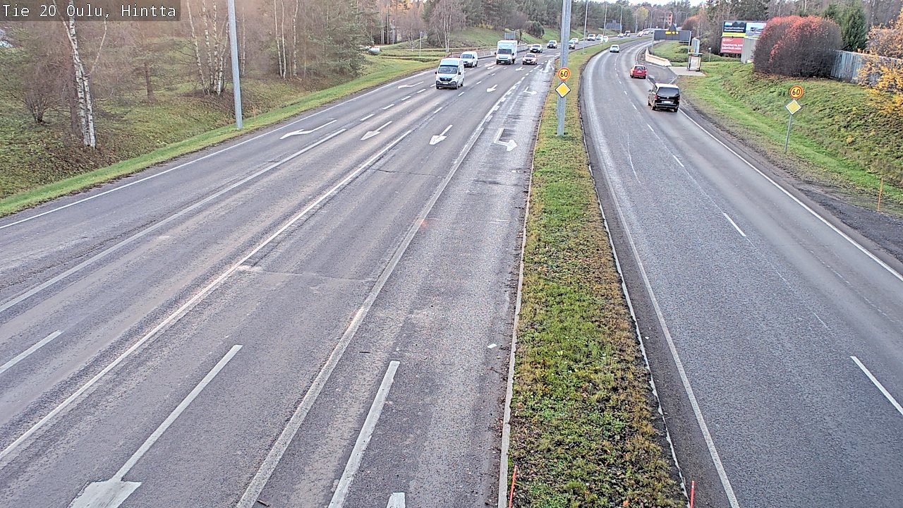 Kelikamerat Kuva Tie 20 Oulu, Hintta, Oulu, Pohjois-Pohjanmaa