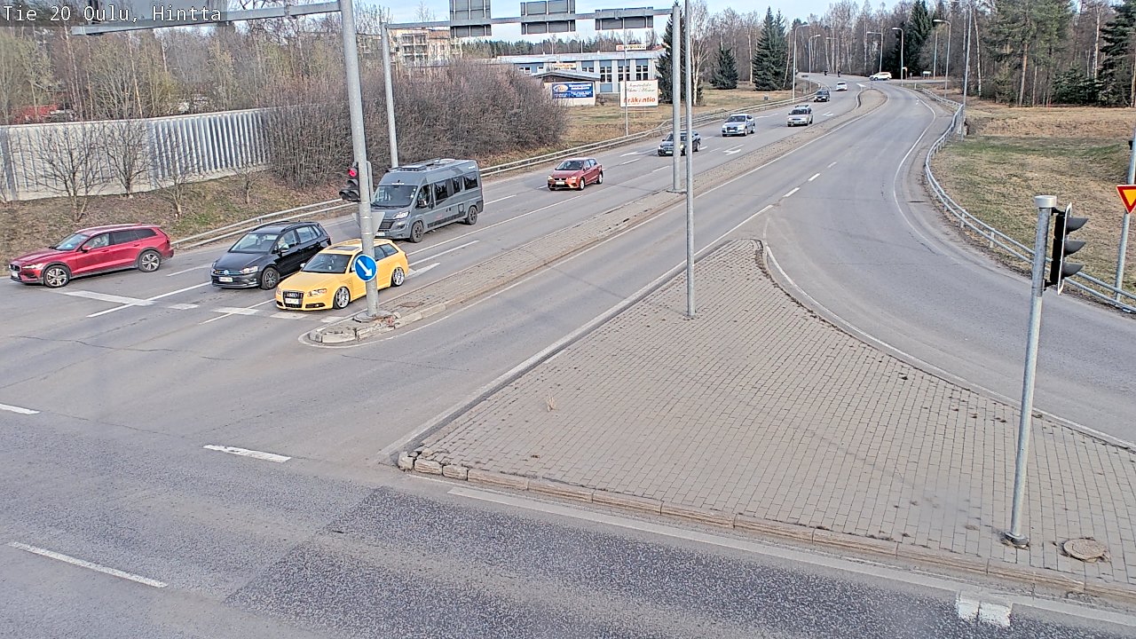 Kelikamerat Kuva Tie 20 Oulu, Hintta, Oulu, Pohjois-Pohjanmaa
