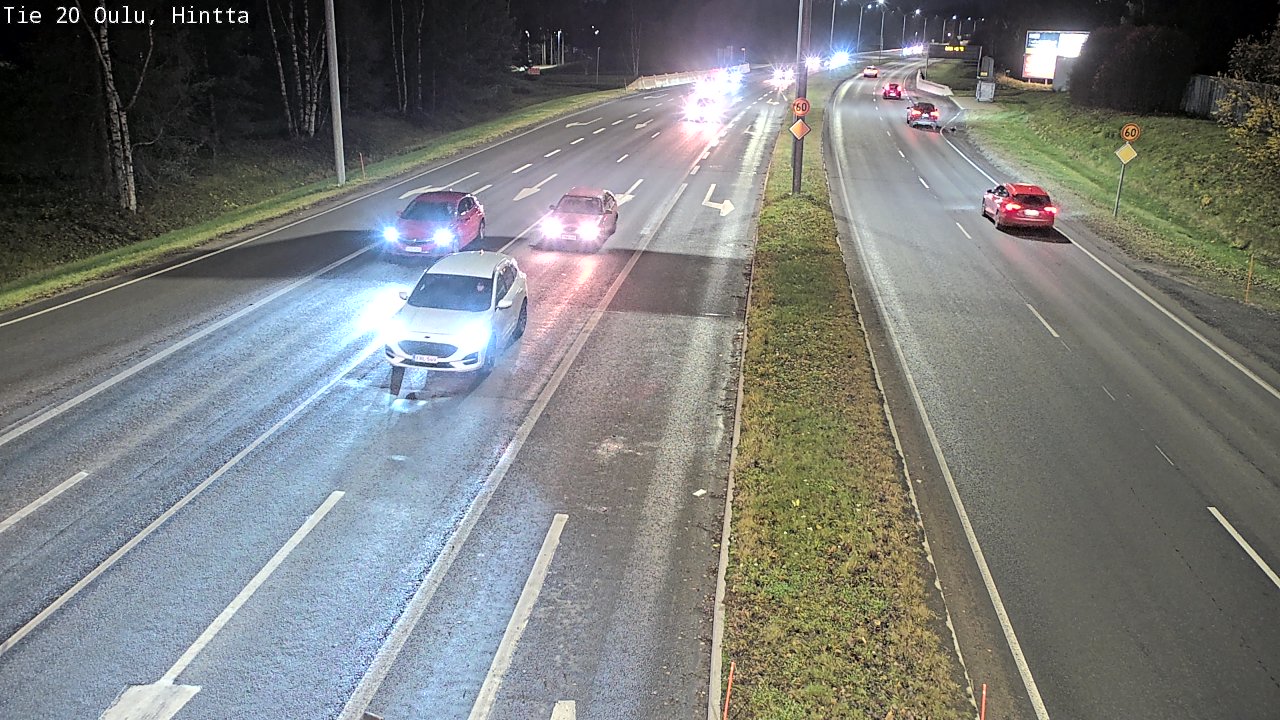 Kelikamerat Kuva Tie 20 Oulu, Hintta, Oulu, Pohjois-Pohjanmaa