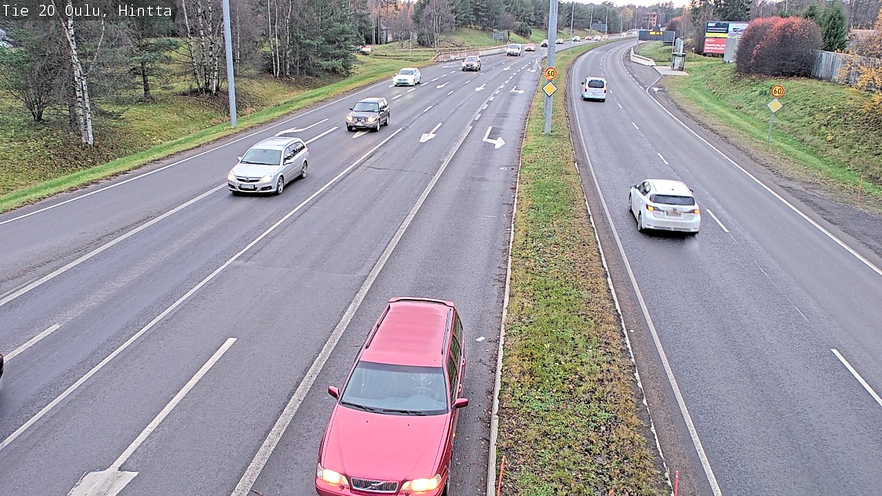 Kelikamerat Kuva Tie 20 Oulu, Hintta, Oulu, Pohjois-Pohjanmaa