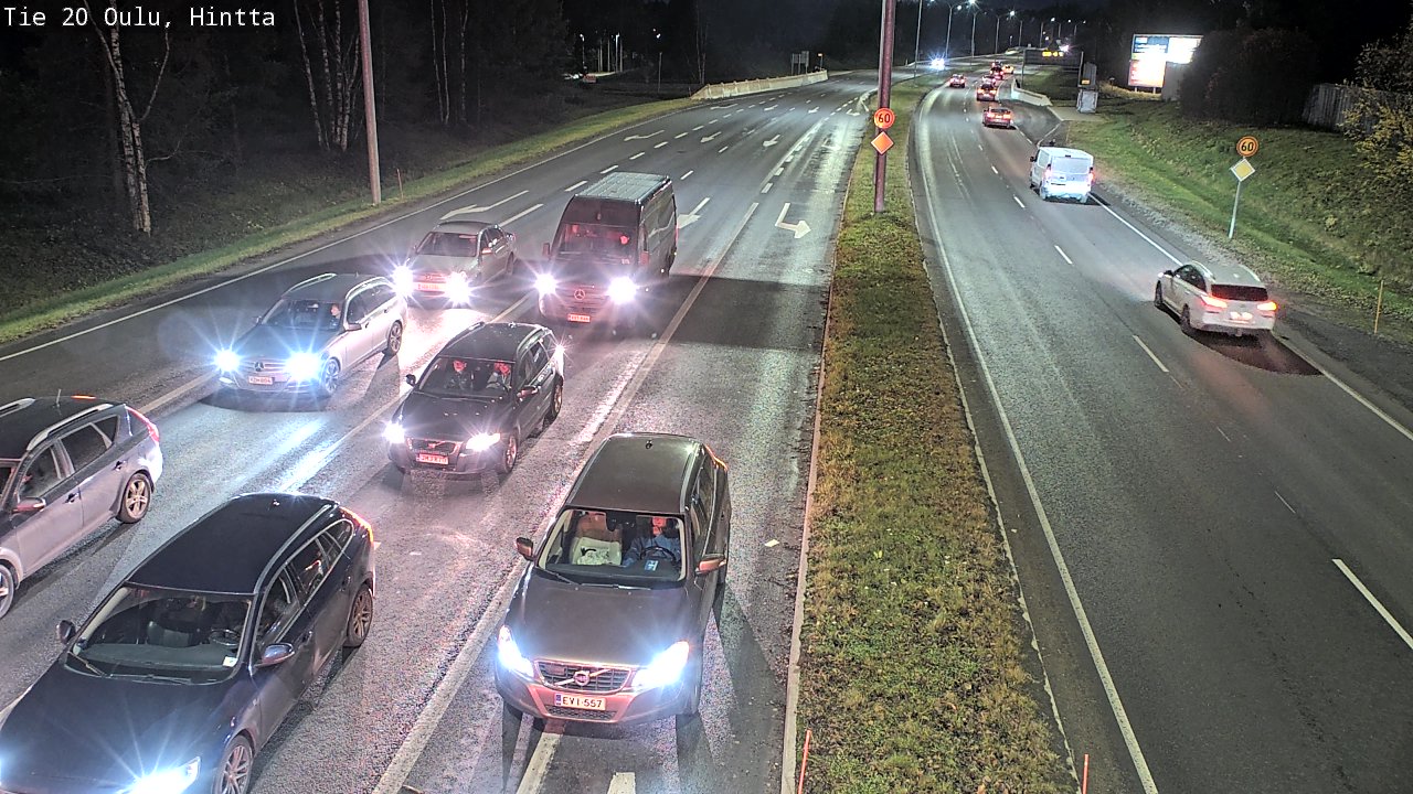 Kelikamerat Kuva Tie 20 Oulu, Hintta, Oulu, Pohjois-Pohjanmaa