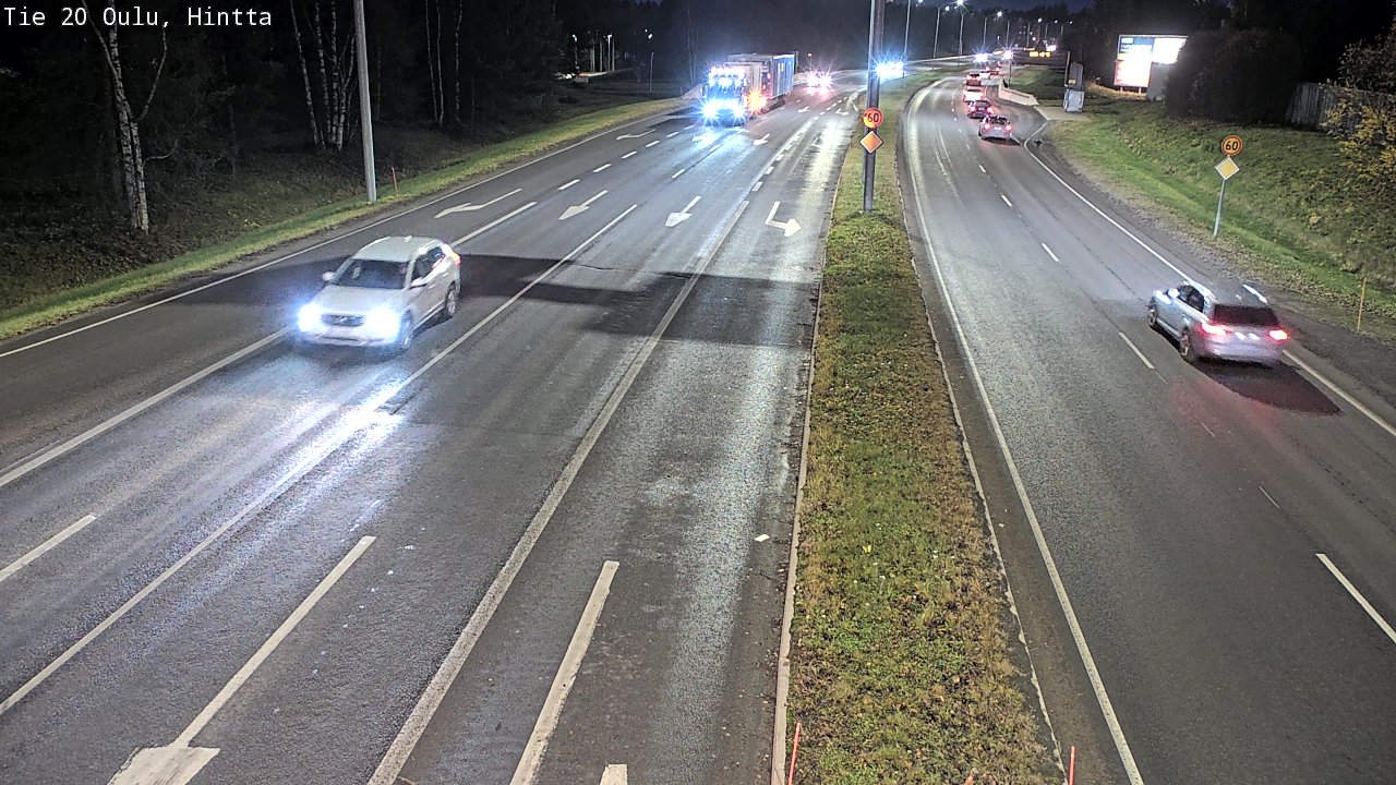 Kelikamerat Kuva Tie 20 Oulu, Hintta, Oulu, Pohjois-Pohjanmaa