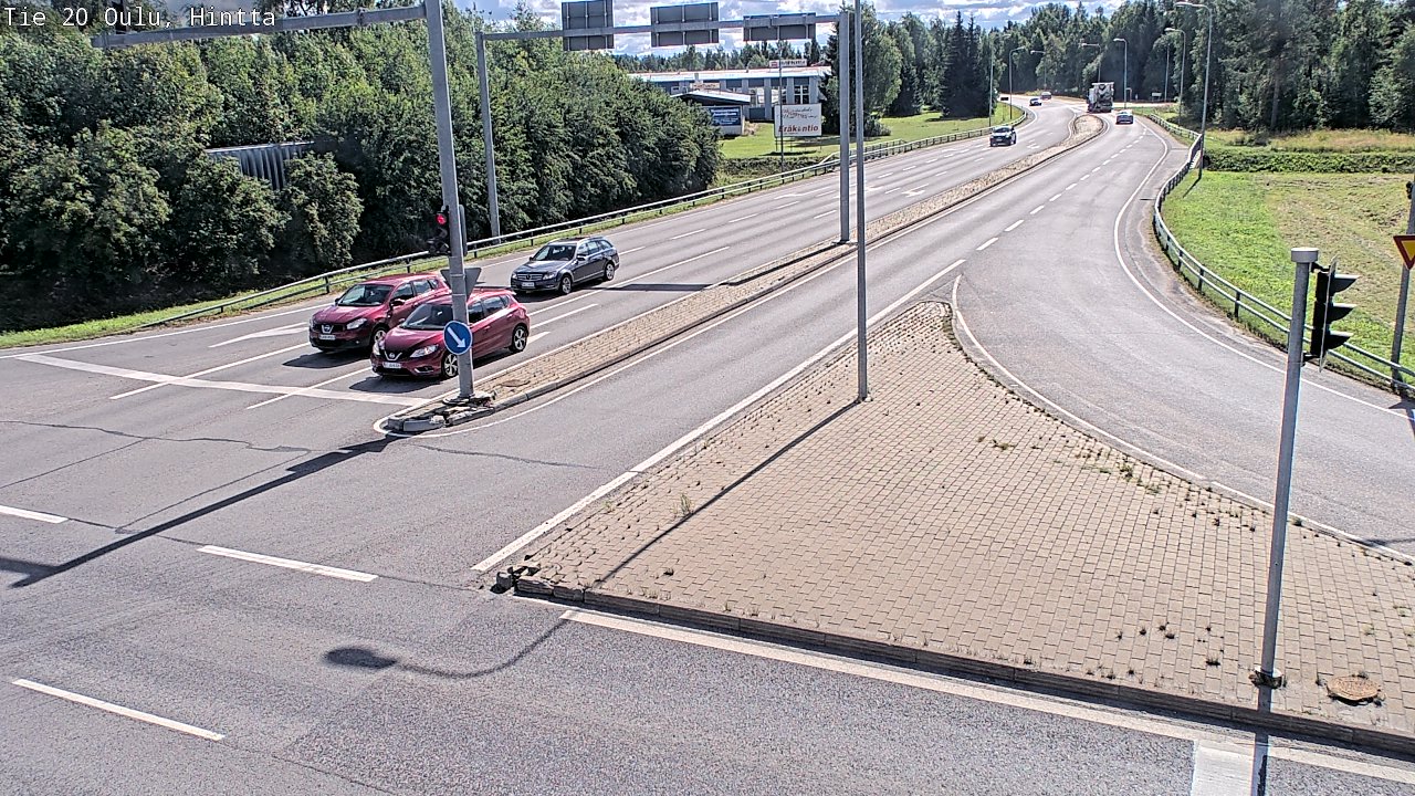 Kelikamerat Kuva Tie 20 Oulu, Hintta, Oulu, Pohjois-Pohjanmaa