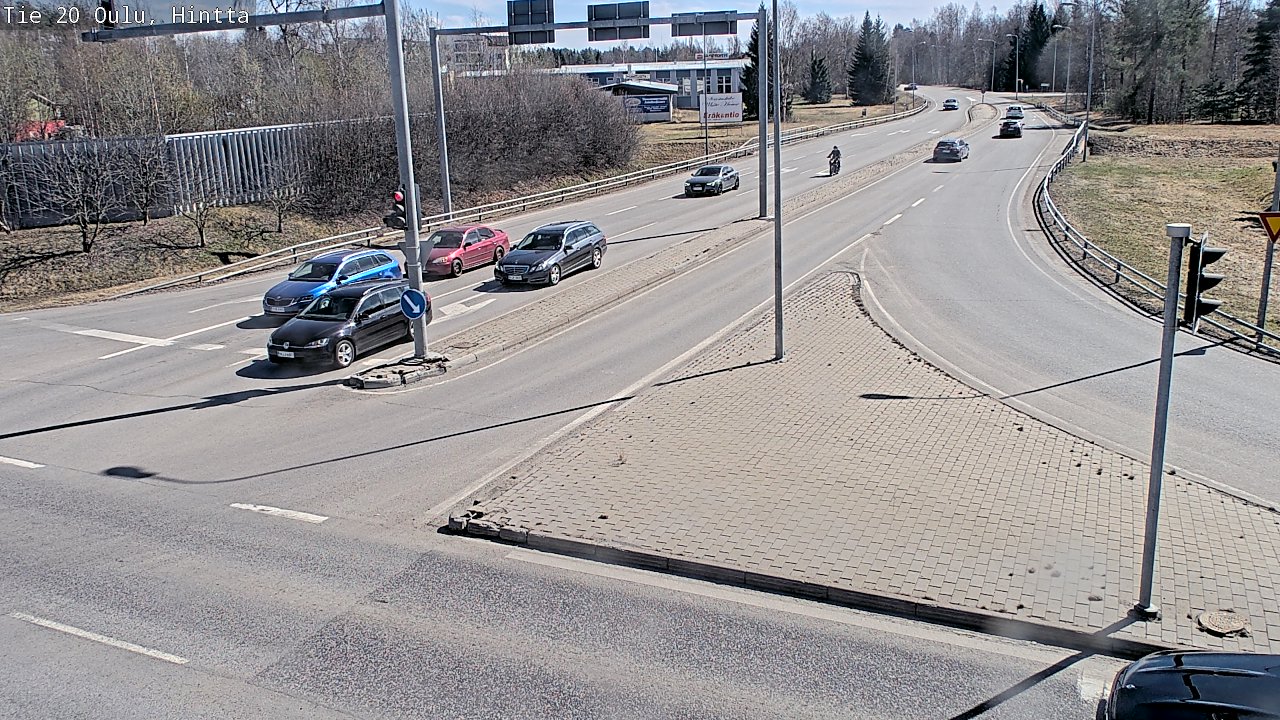 Kelikamerat Kuva Tie 20 Oulu, Hintta, Oulu, Pohjois-Pohjanmaa