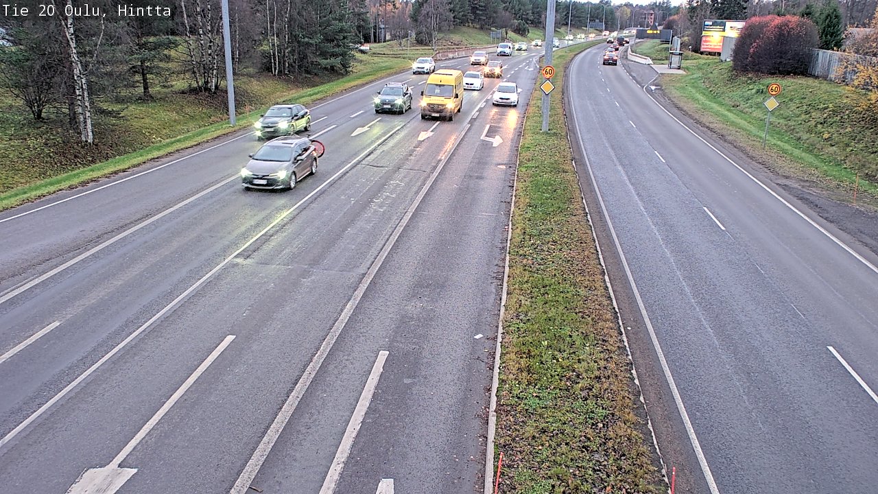 Kelikamerat Kuva Tie 20 Oulu, Hintta, Oulu, Pohjois-Pohjanmaa