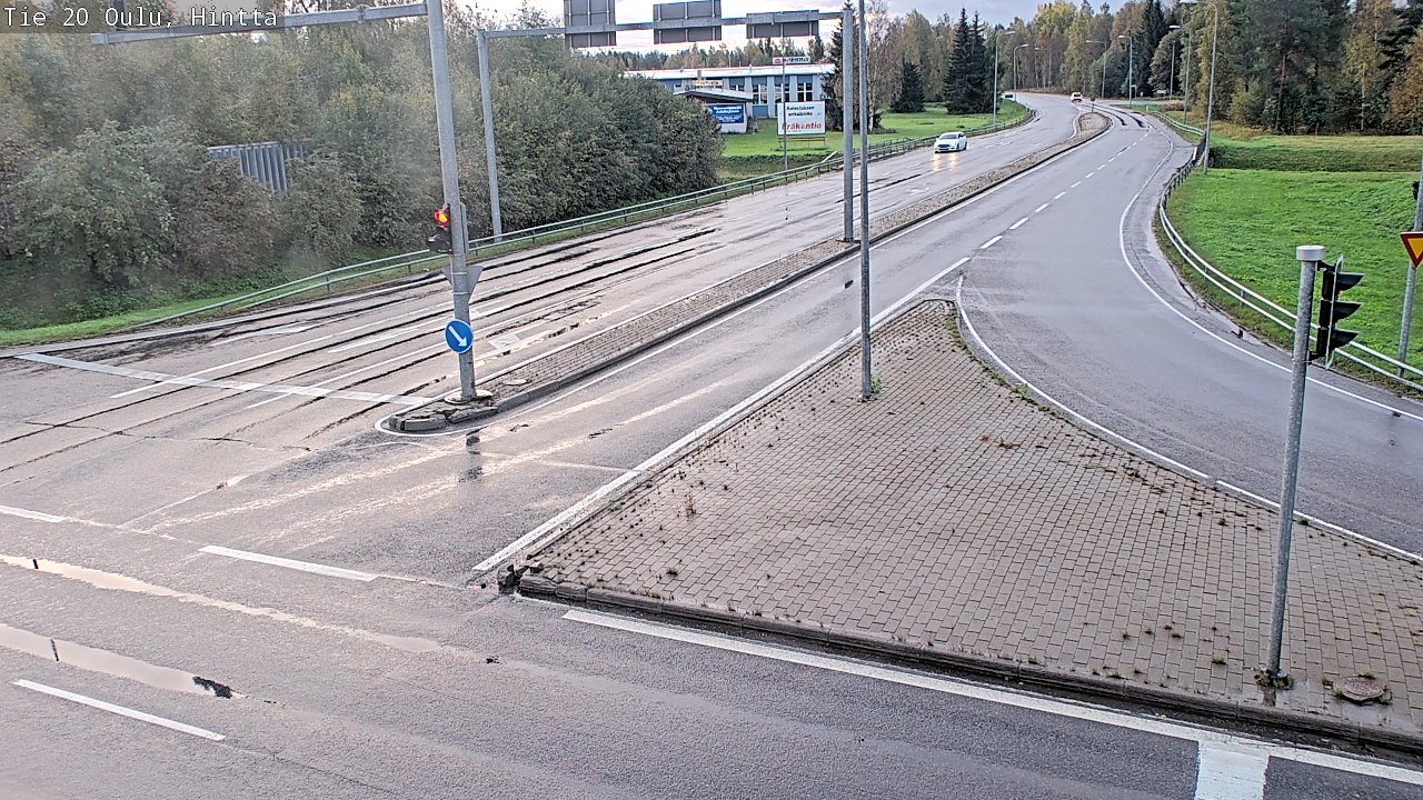 Weather Camera Image Road 20 Oulu, Hintta, Oulu, Pohjois-Pohjanmaa