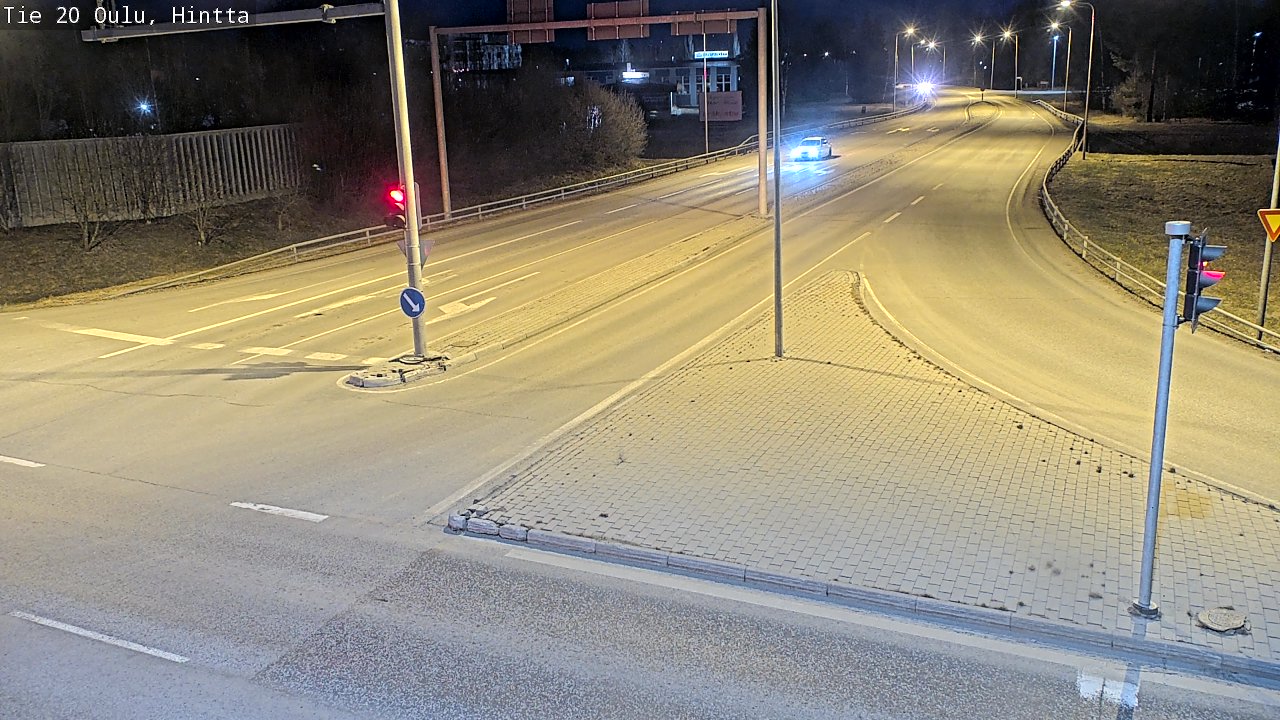 Weather Camera Image Road 20 Oulu, Hintta, Oulu, Pohjois-Pohjanmaa