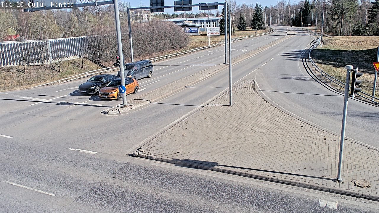 Kelikamerat Kuva Tie 20 Oulu, Hintta, Oulu, Pohjois-Pohjanmaa