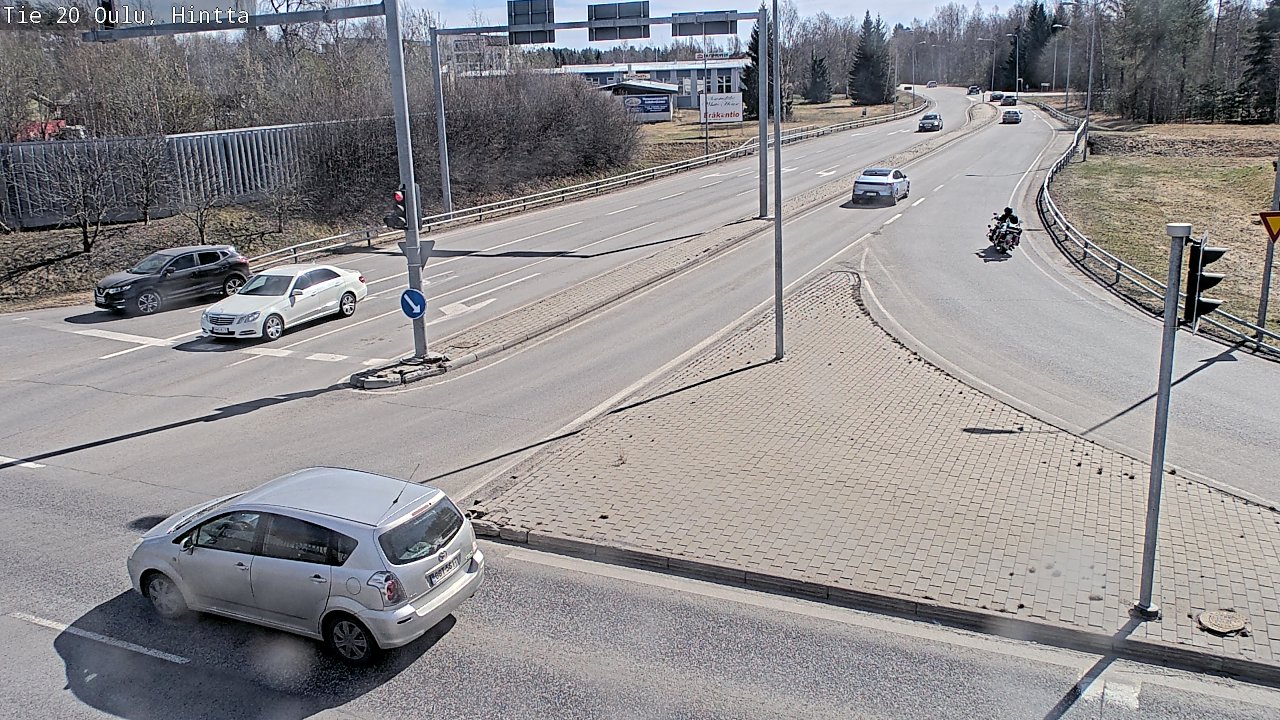 Kelikamerat Kuva Tie 20 Oulu, Hintta, Oulu, Pohjois-Pohjanmaa
