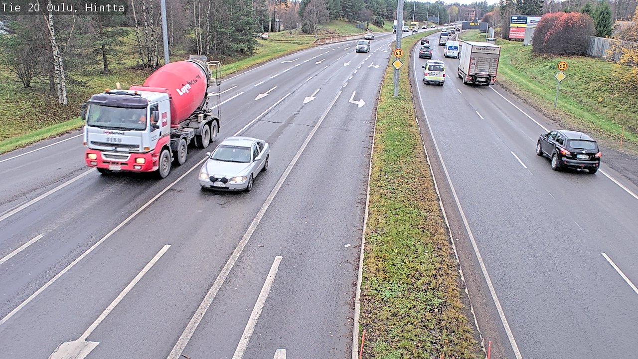 Kelikamerat Kuva Tie 20 Oulu, Hintta, Oulu, Pohjois-Pohjanmaa